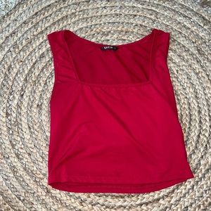 square neck tank